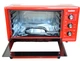 Электрическая печь 50 л выпечка пицца GoodGrill GR-5001R 3 режима 1300 Вт термостат 300 термоизоляция Эмаль электродуховка настольная мини печка красный Турция - изображение 4