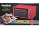 Электрическая печь 50 л выпечка пицца GoodGrill GR-5001R 3 режима 1300 Вт термостат 300 термоизоляция Эмаль электродуховка настольная мини печка красный Турция - изображение 5