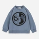 Детский свитшот Coccodrillo Grunge Space Boy Kids ZC3132103GBK-019 98 см Серый (5904986225325) - изображение 1