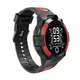 Смарт-годинник дитячий LEMFO LT32 GPS 4G з камерою WI-FI GPS SIM-карта силіконовий ремінець Black Red (17453) - зображення 1