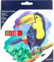 Олівці кольорові акварельні Kite Птахи 24 кольори (K18-1050) - зображення 1