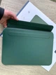 Чохол папка WIWU Skin Pro II PU Leather Sleeve захисний чохол з еко-шкіри для MacBook Pro та Air 13.3" зелений - зображення 3