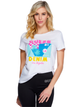 Жіноча футболка GUESS LEXI GRAPHIC TEE (розмір: S) біла - зображення 1
