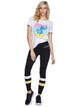 Жіноча футболка GUESS LEXI GRAPHIC TEE (розмір: S) біла - зображення 2