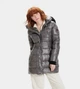 Куртка пухова жіноча UGG Valerie Belted Down Coat II (розмір: s, ) сіра - зображення 1