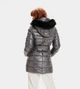 Куртка пухова жіноча UGG Valerie Belted Down Coat II (розмір: s, ) сіра - зображення 4