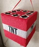 Піньята ТNT червона куб 35*35*35 + палиця - изображение 2