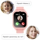 Умные детские смарт часы JETIX G99 со сменным корпусом, GPS и 4G Видеозвонком (Pink)+ Защитная пленка - изображение 5