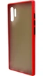 Чехол Matte Color на Samsung Galaxy Note 10 Plus красный - изображение 2