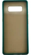Чехол Matte Color на Samsung Galaxy Note 8 dark green - изображение 1