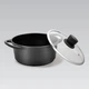 Каструля з кришкою 2,7 л та антипригарним покриттям Maestro MR-4320 - изображение 2
