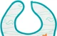 Бавовняний нагрудник Baboo Sea Life 3+ місяці Білий (5057778110108) - зображення 3