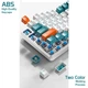 Клавиатура Aula F2088 PRO Plus 9 Orange Keys KRGD Blue USB UA White/Blue (6948391234908) - изображение 4