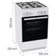 Плита Gorenje GG 5A11 WF (GG5A11WF) - зображення 14