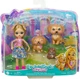 Ігровий набір з лялькою Сім'я золотистого ретрівера Джерікі Enchantimals City Tails Family Toy Set Gerika Golden Retriever Doll (HHB85) - зображення 1