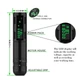 Беспроводная тату машинка EZ Portex P2S с аккумулятором 1800 mAh Black-green - изображение 2