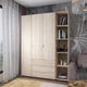 Комплект Doros Гелар с этажеркой 3 ДСП 154.4 х 49.5 х 203.4 см Дуб сонома (42005042) - изображение 4