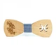 Бабочка деревянная Gofin wood 11,5х4,5 см (acs0003877) - изображение 1