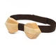 Галстук Бабочка деревянный Gofin wood 11,5х4,5 см (acs0002706) - изображение 2