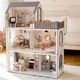 Кукольный домик NestWood Люкс Лайт Еко дом для кукол Барби, мебль 7 ед (kdb005ecoL) - изображение 6