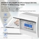Лічильник електроенергії трифазний DTS6619 Sinotimer на дин рейку 10(100)А 3X230/400V 50/60Hz DIN 100 амперний - зображення 4
