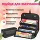 Органайзер для хранения косметики дорожный NAZIM вместительный на 3 отделения из влагоотталкивающего текстиля - изображение 2