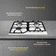 Варочная поверхность газовая на металле WEILOR GM 604 WH - изображение 2