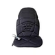 Масажна накидка на крісло з підігрівом Anex Massage Seat Topper 3 режими, 12/220V для дому та автомобіля + Пульт - зображення 4