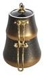 Чайник заварник двоярусний O.M.S. Collection 8200-M для плити 0,8л та 1,8л Чорно - золотий (Туреччина) - зображення 5