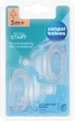 Соска силиконовая Canpol Babies EasyStart 3-х позиционная до бутылочек с широким отверстием 2 шт (21/734) - изображение 2