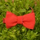 Галстук-бабочка Bow Tie House Basic льняная двухсторонняя (красный;фиолетовый) 05943 - изображение 2