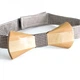 Дерев'яна Краватка-Метелик Gofin wood 11х4 см (acs0002680) - зображення 4