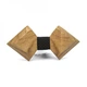 Галстук Бабочка деревянный Gofin wood 11,5х4,5 см (acs0002709) - изображение 1