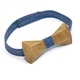 Галстук Бабочка деревянный Gofin wood 11,5х4,5 см (acs0002723) - изображение 2