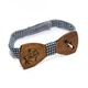 Деревянная галстук-бабочка Gofin wood 11,5х4,5 см 000030542 - изображение 2