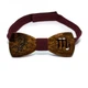 Галстук Бабочка деревянный Gofin wood 11,5х4,5 см (acs0002643) - изображение 4