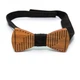 Галстук Бабочка деревянный Gofin wood 11,5х5 см (acs0002926) - изображение 4