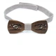 Деревянная галстук-бабочка Gofin wood 11,5х4,5 см 000030507 - изображение 2