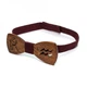 Дерев'яна Краватка-Метелик Gofin wood 11,5х4,5 см (acs0002656) - зображення 3