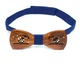 Бабочка деревянная Gofin wood 11,5х4,5 см (acs0003858) - изображение 2