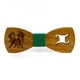 Бабочка деревянная Gofin wood 11,5х4,5 см (acs0003864) - изображение 1