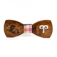 Галстук Бабочка деревянный Gofin wood 11,5х4,5 см (acs0002626) - изображение 1