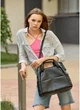 Жіноча сумка Sambag 37х16х25 см (sum0010574) - зображення 5