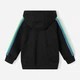 Детский теплый спортивный костюм (толстовка + штаны) для девочки Minoti 16Fleece 53 39739JNR 110-116 см Черный (5063025197860) - изображение 4