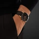 Наручний годинник Daniel Wellington DW00100426 Золотистий/Чорний Каучук - зображення 3