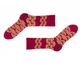 Носки Sammy Icon Sammy Icon бордовые в желтый узор 07358 - изображение 1