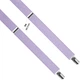 Подтяжки Bow Tie House с люрексом цвета Purple 10352M - изображение 2
