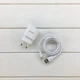Мережевий зарядний пристрій Aspor A818 Plus (2.4A iQ) + USB кабель Type-C- білий - изображение 1
