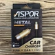 Автомобільний зарядний пристрій Aspor A38C Lightning Metal Series 2.4A/1USB- біло-сріблястий - изображение 2