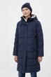 Длинная зимняя куртка женская Finn Flare FWB11068-101 down fill синяя S - изображение 1